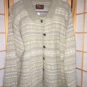 Alps Button up Sweater